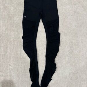 ALO Yoga Sheer Black Leggings